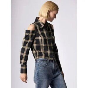 NEW EQUIPMENT MILES LONG SLEEVE SHIRT SIZE 0